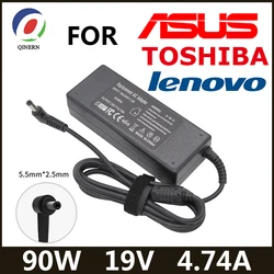 Cargador 19V 90W para Portátil – ASUS Toshiba Lenovo