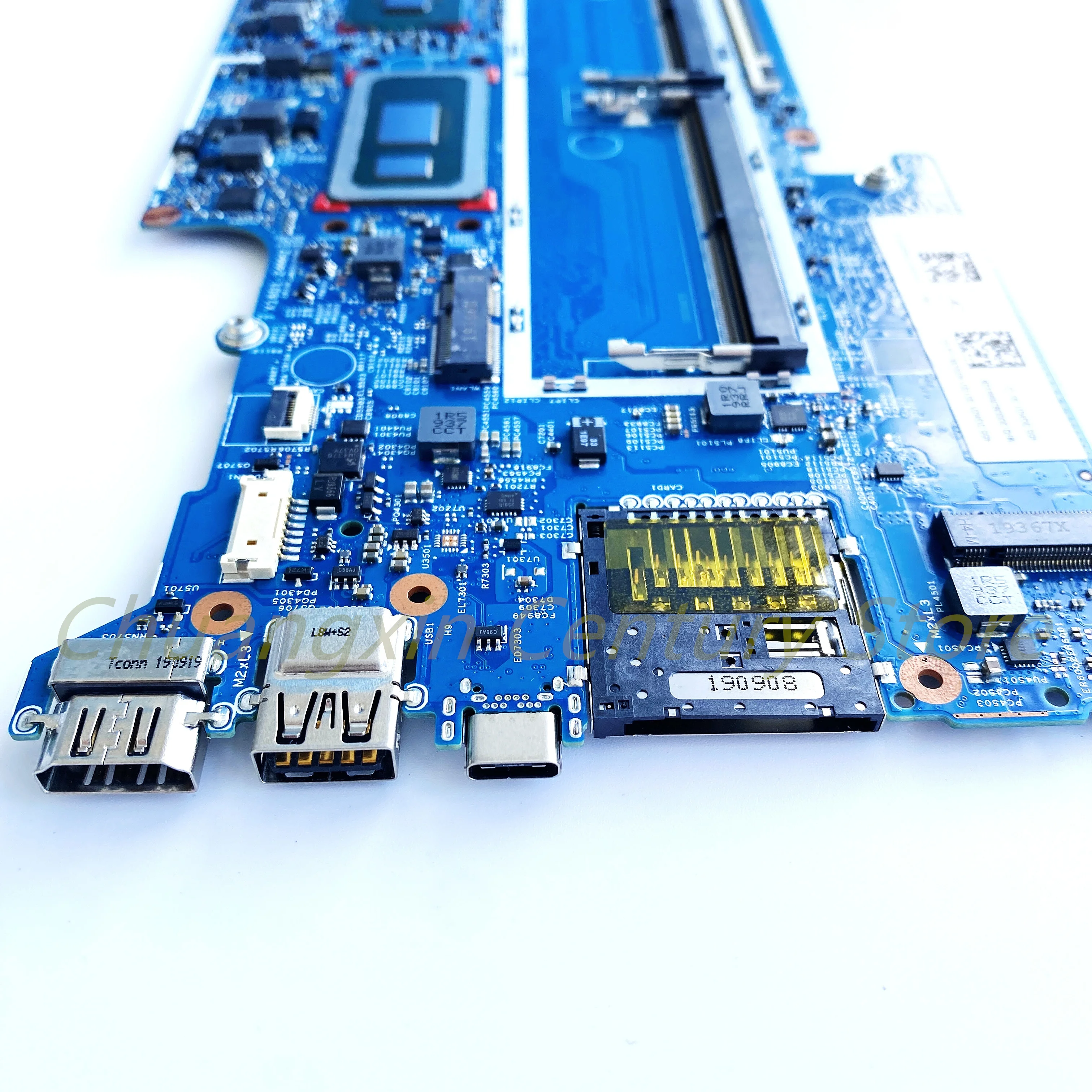 Adecuado para la placa base del ordenador portátil HP Pavilion X360 14-DH 14M-DH 18742-1 con CPU I3 I5 I7-8TH/10TH Gen GPU: 2GB 100% trabajo probado - imagen 3