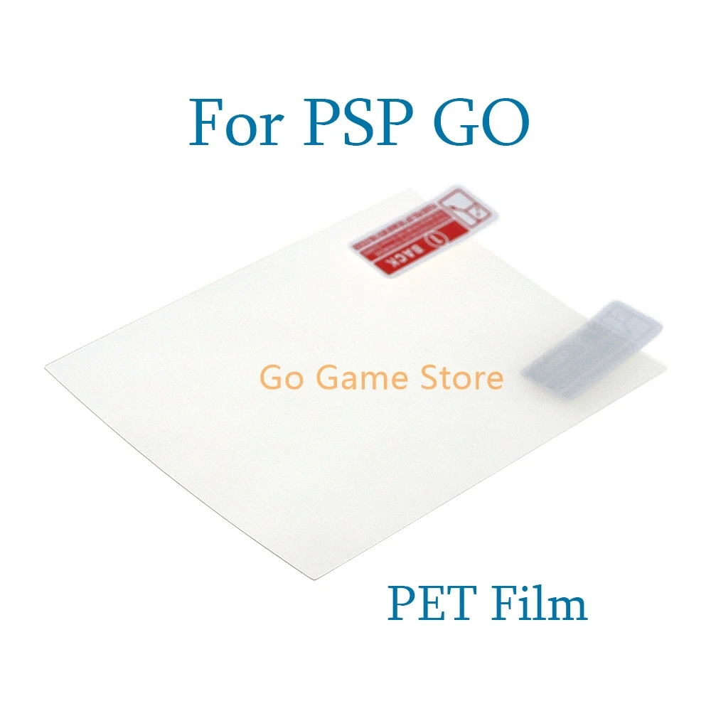 Película PET suave HD para PSP GO, Protector de pantalla transparente, cobertura completa, película protectora frontal antiarañazos, 5 uds.