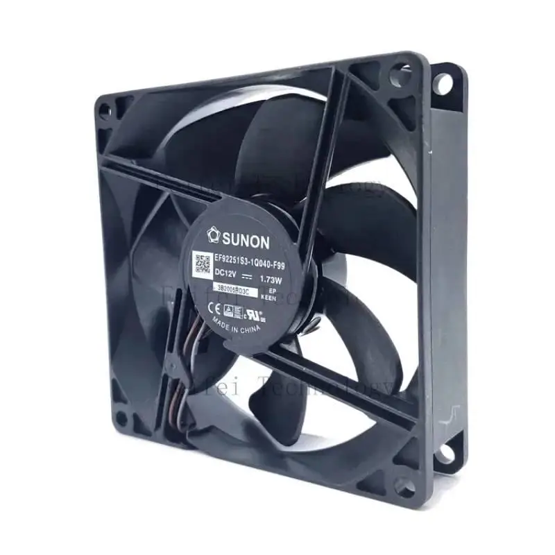 1 ventilador de refrigeración para SUNON EF92251S3-1Q040-F99 12V 1,73W 9025 9CM ventilador de refrigeración