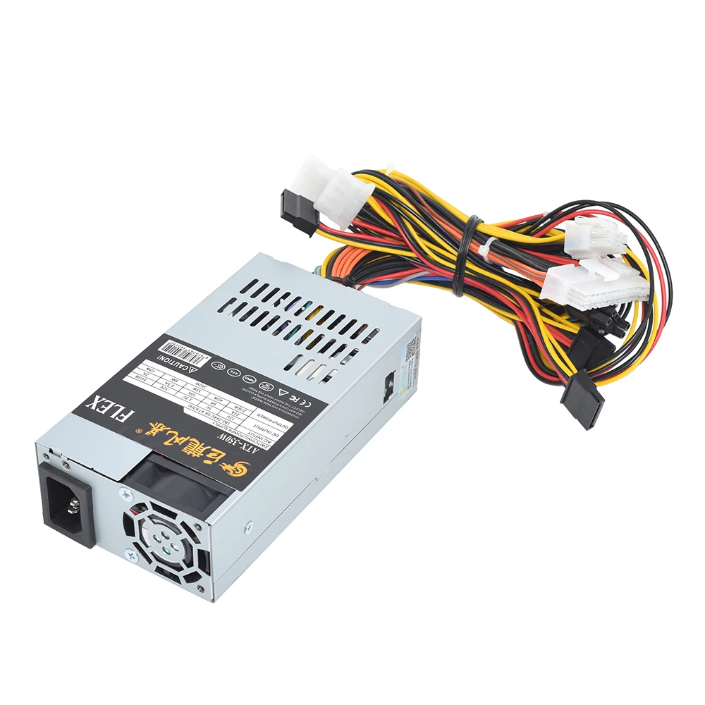 JULONGFENGBAO nuevo ATX 350W PSU para NAS POS caja registradora 180-264V 24Pin para Mini ITX caso pequeño 1U Flex PC fuente de alimentación - imagen 3