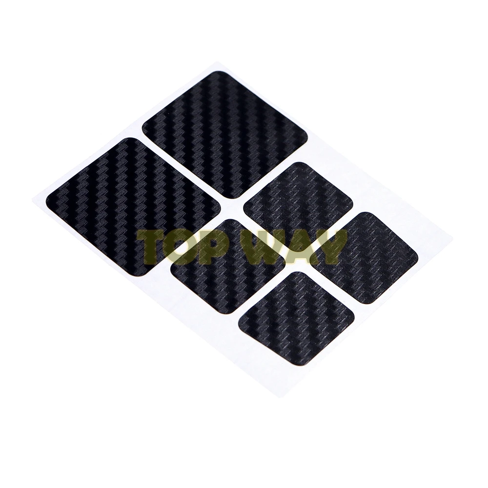 3 juegos de pegatinas para panel táctil de botón trasero de consola para Steam Deck, pegatina antideslizante antiarañazos - imagen 5