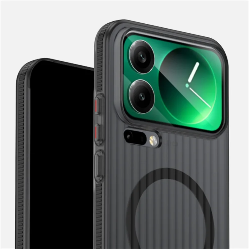 Para Xiaomi Mi 17 Pro Max funda dura de PC transparente magnético MagSafe funda protectora trasera antideslizante para Xiaomi Mi 17 17Pro Ultra - imagen 5