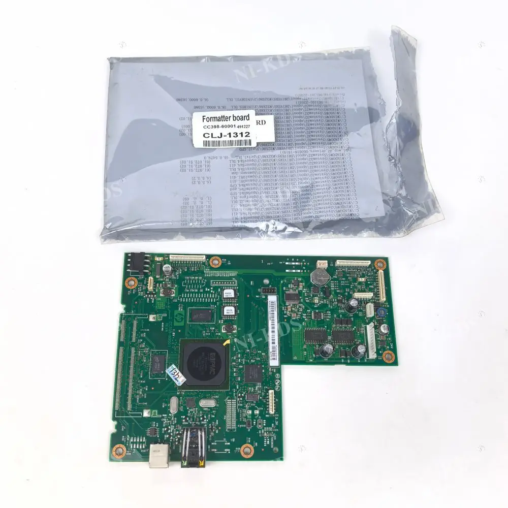 Placa formateadora CC398-60001 CC397-60001 para Color LaserJet MFP 1312 1312FN CM1312 CM1312FN piezas de impresora de placa principal lógica