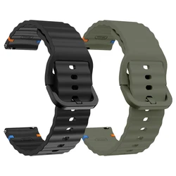 Correa de silicona para smartwatch de 20 y 22 mm