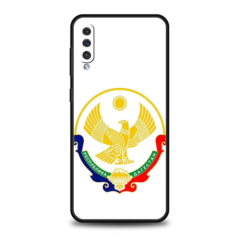 Funda de teléfono con bandera nacional de Dagestan para Samsung A56 A36 A26 A54 A52 A24 A14 A50 A72 A70 A06 A12 A22 A34 A42 A32 A04s A16 5G - imagen 5