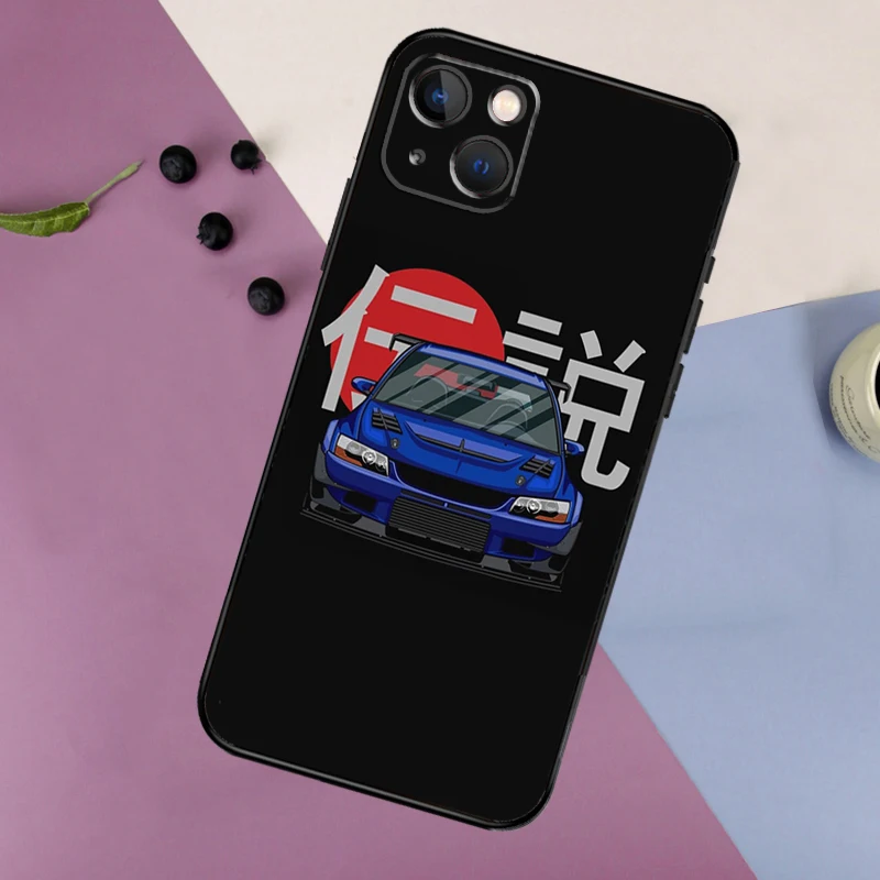 Funda con ilustración de coche de rally para iPhone 14 13 11 12 16 15 Pro Max 12 13 Mini X XR XS MAX 7 8 14 16 15 Plus contraportada - imagen 5