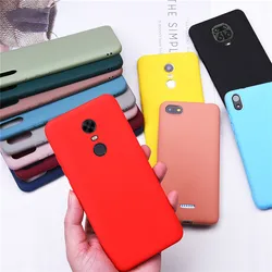 Funda Xiaomi Redmi 5 y 5 Plus de silicona mate
