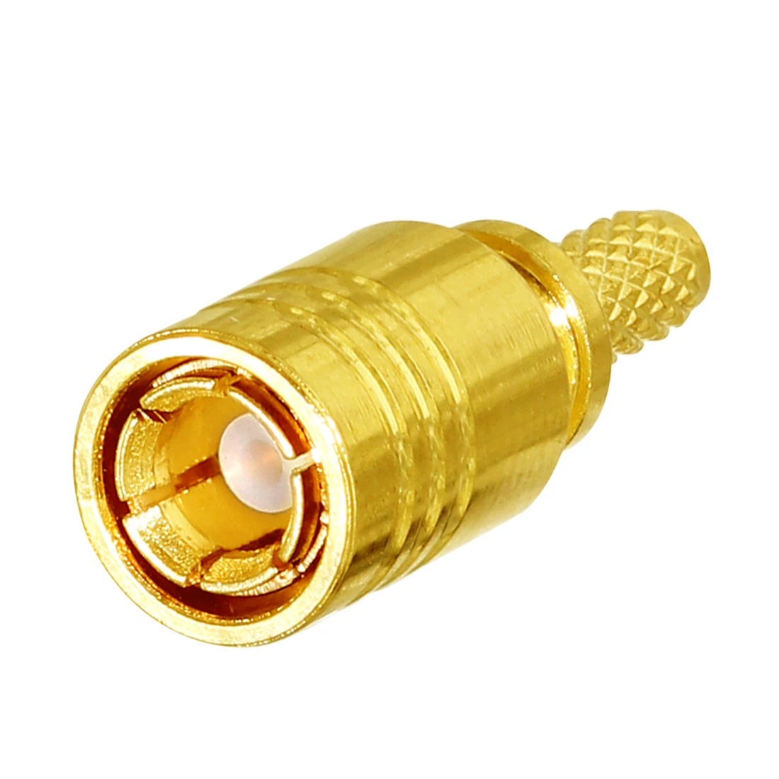 1 pieza nuevo conector hembra SMB conector coaxial RF engarzado para Cable RG316 RG174 LMR100 recto chapado en oro al por mayor - imagen 4