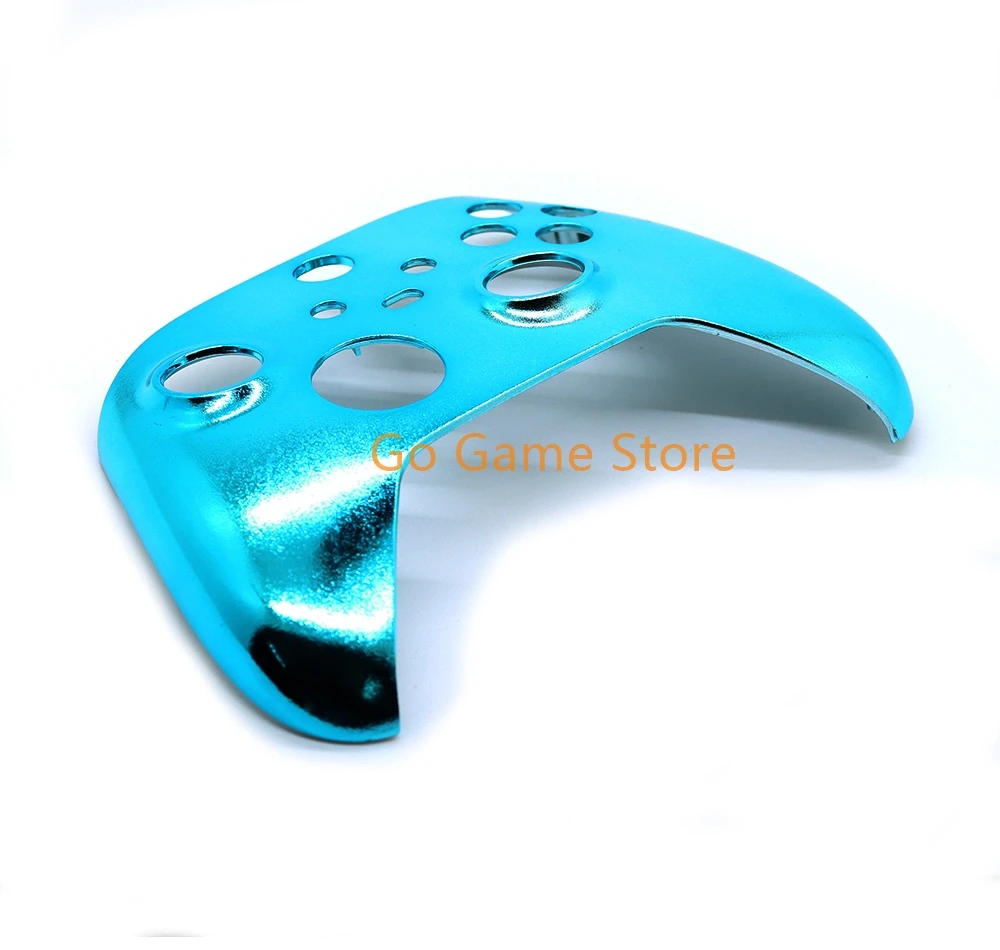 Reemplazo de 1 pieza para controlador Xbox Series S X, carcasa cromada, carcasa frontal, funda superior, piel - imagen 3