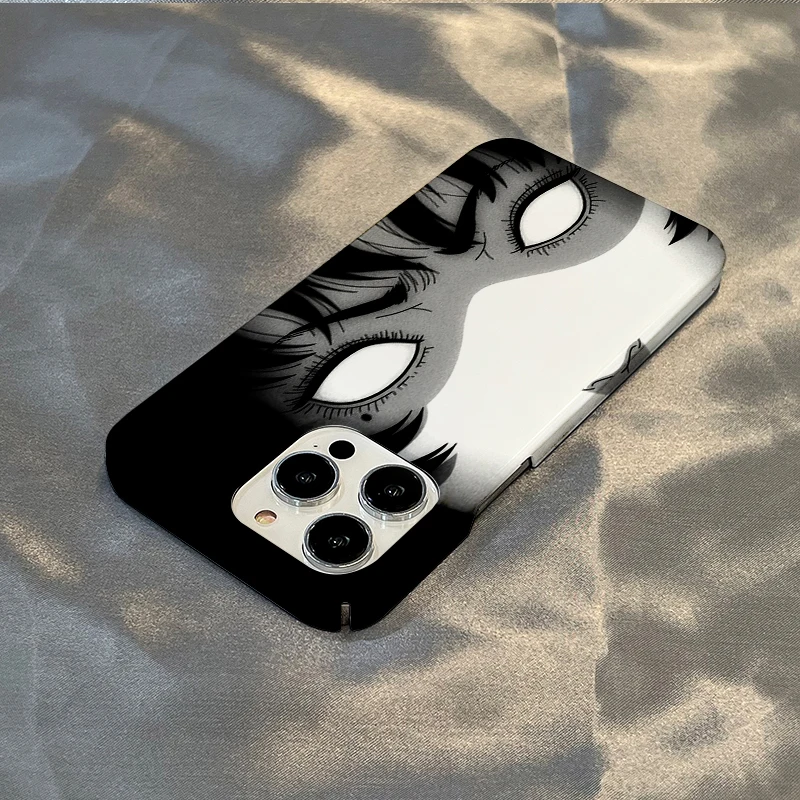 Funda de teléfono de dibujos animados de Anime Tomie Revenge Junji Ito, carcasa brillante para iPhone 16, 15, 14, 13, 12, 11 Pro Max, XS, XR, XSMax, 6, 7, 8 Plus - imagen 5