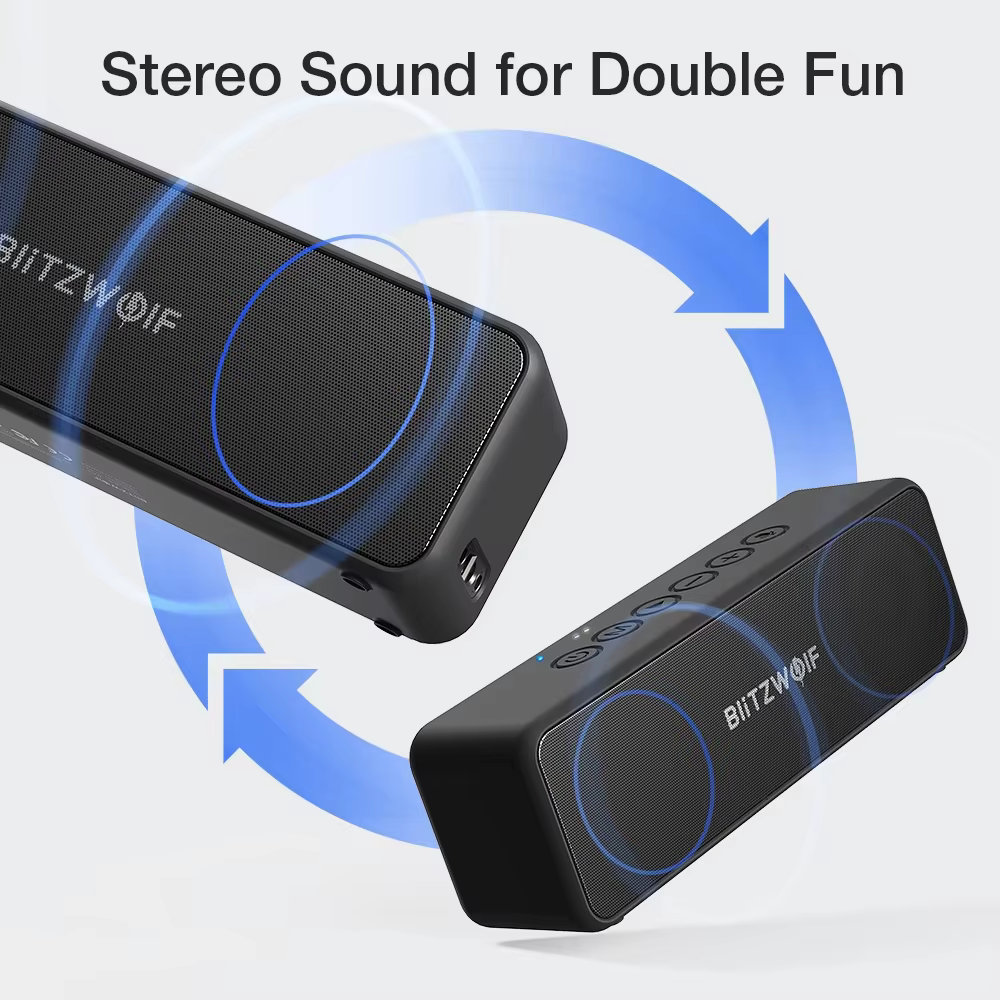 BlitzWolf Altavoz Bluetooth 30W TWS Estéreo IPX6 Portátil - imagen 2