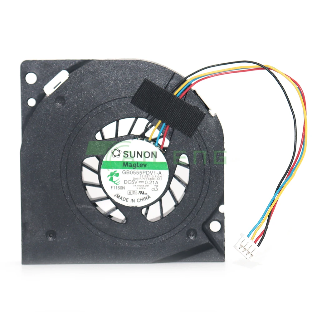 Ventilador de refrigeración para ordenador, GB0555PDV1-A, 13 B3713.gn DC 5V 1,1 W 4 pines para Intel NUC DC3217IYE para SUNON - imagen 4