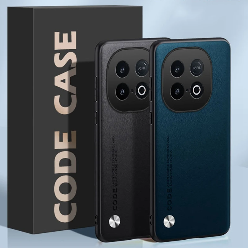 Funda de cuero PU de lujo para Vivo iQOO Z10 Turbo Pro, funda trasera de silicona con protección completa para teléfono iQOO Z10 Turbo 5G Coque - imagen 4