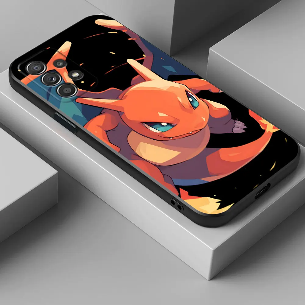 Charizard Mimikyu Pokemons funda de teléfono Galaxy A56 funda para Samsung A55 A36 A26 A35 A34 A53 A54 A52 A71 A73 A72 A42 A32 A33 - imagen 3