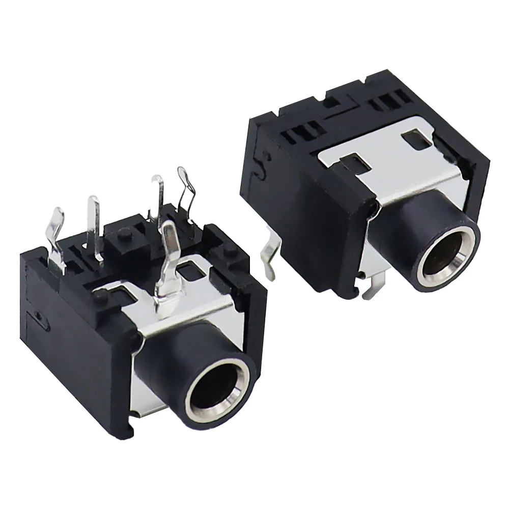 Conector de Audio hembra PJ306 piezas, Conector de auriculares estéreo DIP de 5 pines, 3,5mm, 10 PJ-306 - imagen 5