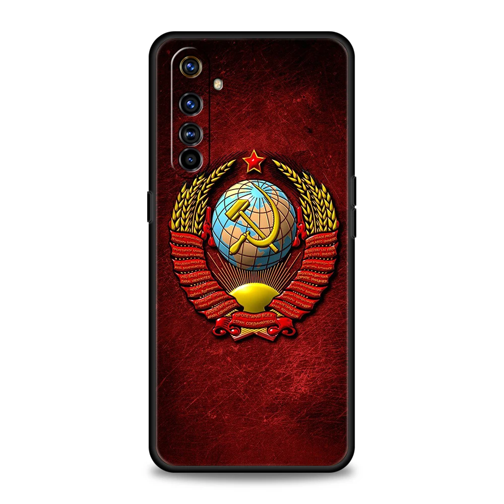 Funda de teléfono con bandera CCCP para Realme 13 12 11 10 9 8 5G 7 C25 C35 GT5 GT3 GT2 Pro Plus para Realme GT Neo 2 3 3T 5 - imagen 4