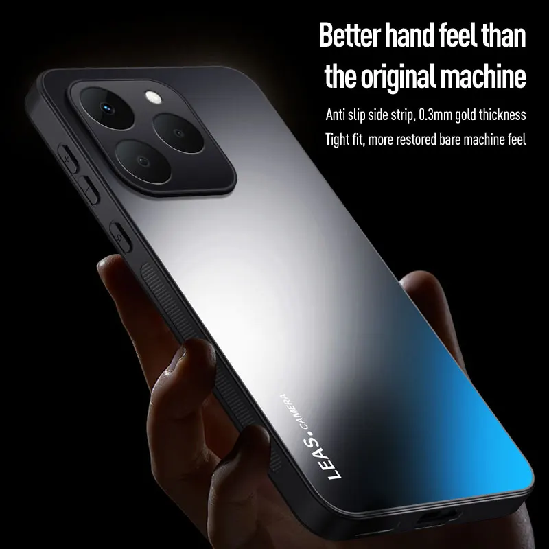 Funda mate para Realme 15T, sensación de piel de lujo, protección de lente dura AG, cubierta anticaída para Realme 15T 15 T, parachoques a prueba de golpes - imagen 4