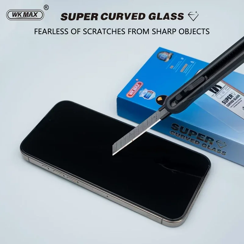 Protector de pantalla a prueba de polvo de cubierta completa de 5 uds para iPhone 16 14 13 12 11 15 Pro Max HD vidrio templado para iPhone 17 PRO XR X XS MAX - imagen 5