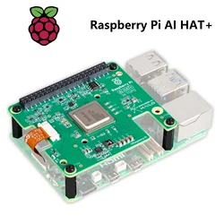 Nuevo Raspberry Pi AI HAT +, acelerador AI de red neuronal Hailo incorporado para Raspberry Pi 5,13 TOPS/26 TOPS opcional