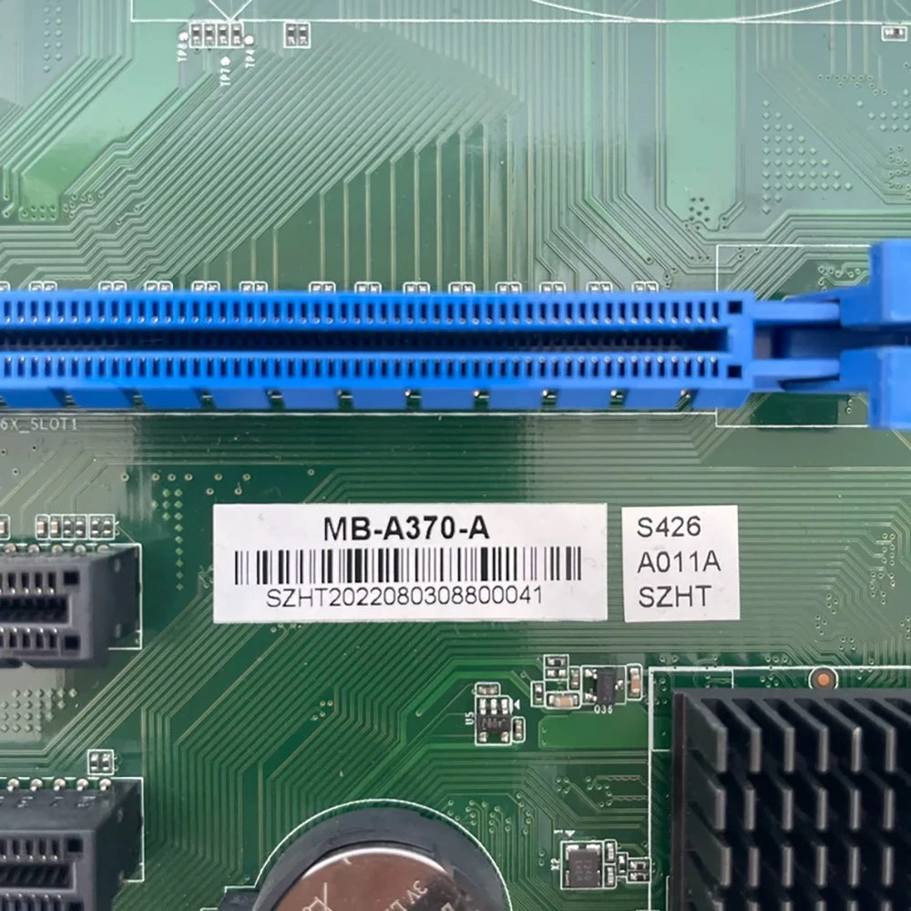 Q3752 Placa base industrial puerto Ethernet dual MB-A370-A - imagen 3