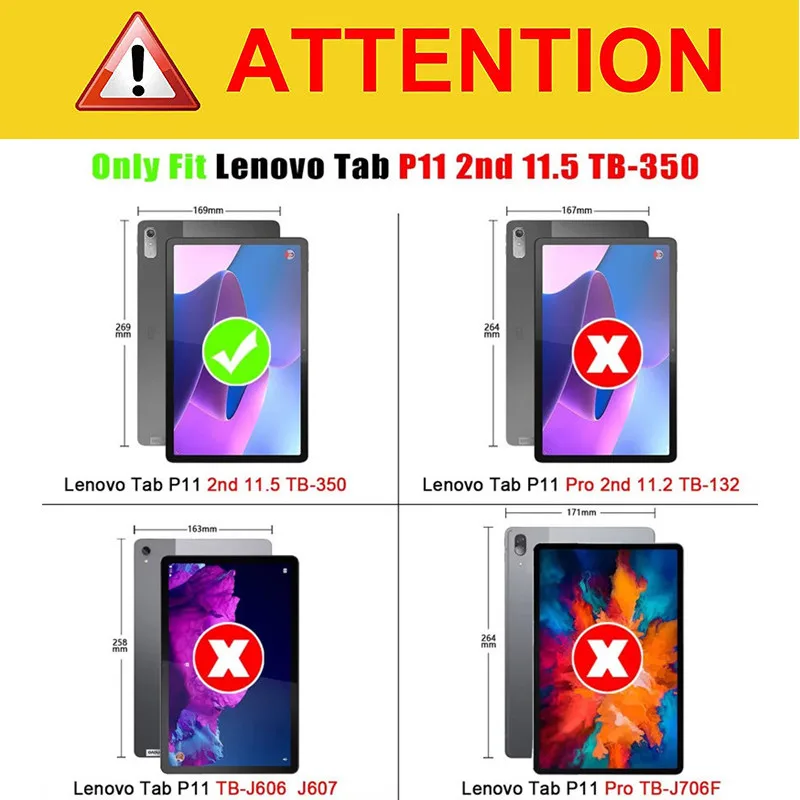 Funda protectora trasera para tableta Lenovo