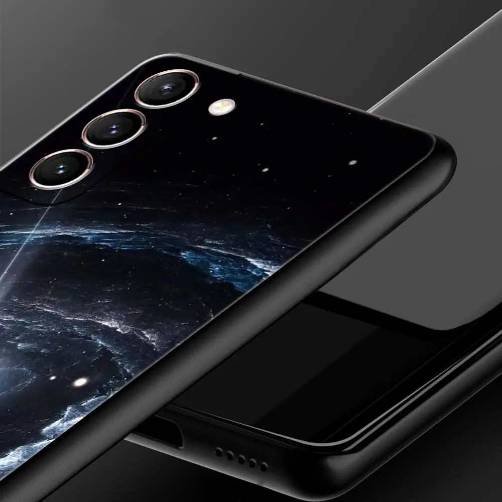 Funda de teléfono Earth Stars Space para Samsung Galaxy S24 S23 S22 Ultra S20 S21 FE 5G S10 S9 Plus S10E S8 S7 Edge, funda de silicona suave - imagen 3