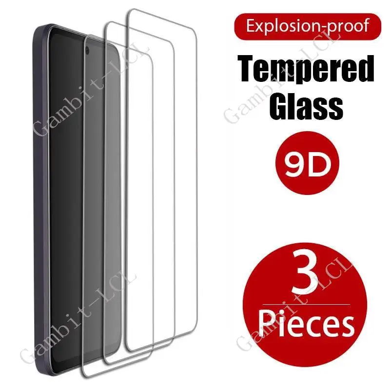 Vidrio templado de 3 piezas para HTC U23 Pro, película protectora de pantalla de 6,7 pulgadas, HTCU23pro, HTCU23, U23pro U 23