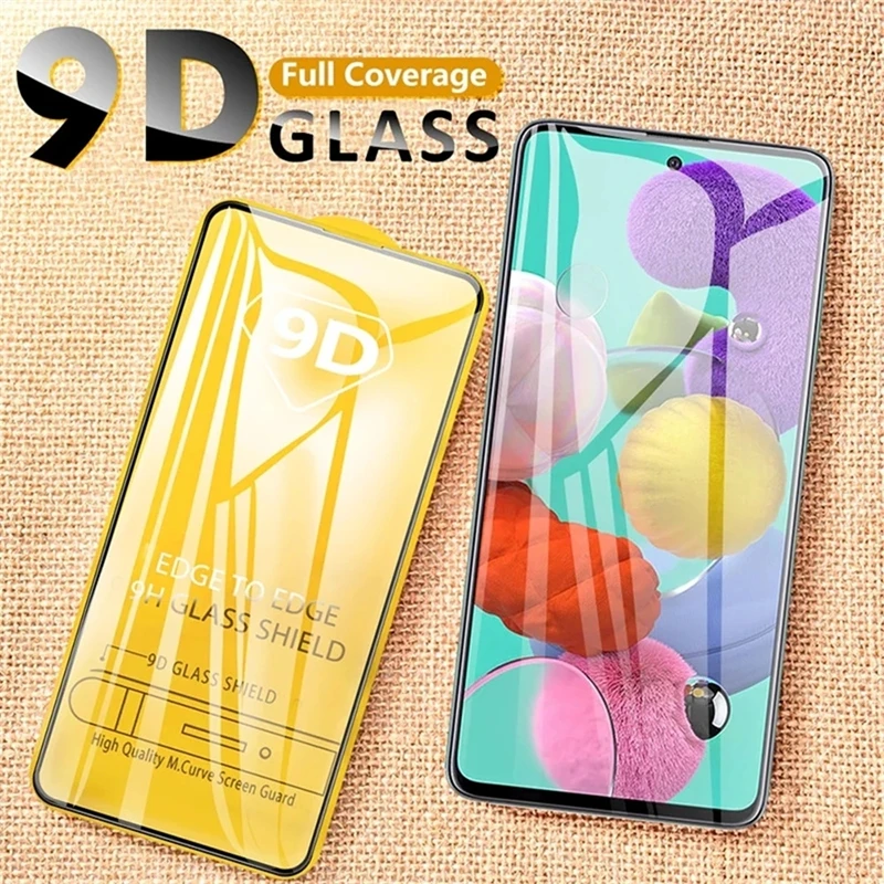 Vidrio Templado 9D para Samsung Galaxy A13 A53 A52 A32 A12 A50 A51 A52S A72 A54 A33 A71 A21S A73 A16 A56 M12 S10E Protector de pantalla - imagen 3