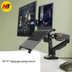 Soporte NB F160 10-17.3 pulgadas para portátil y monitor con gas
