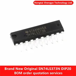 Nuevo enchufe directo Original SN74LS373N DIP-20 Chip lógico transparente tipo D pestillo