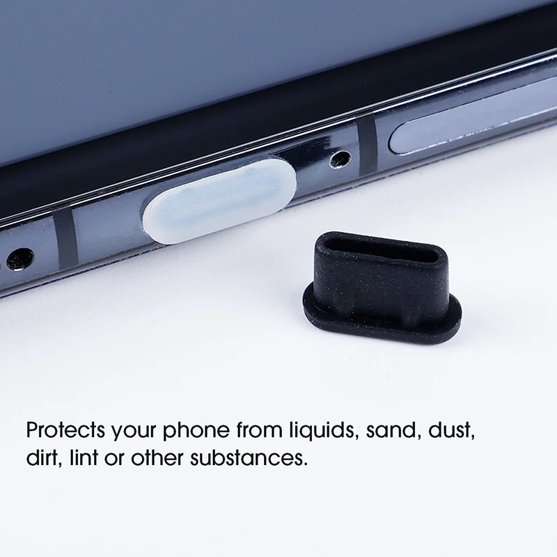 Cubierta Silicona USB‑C para Samsung Huawei Xiaomi – Protección Carga - imagen 5