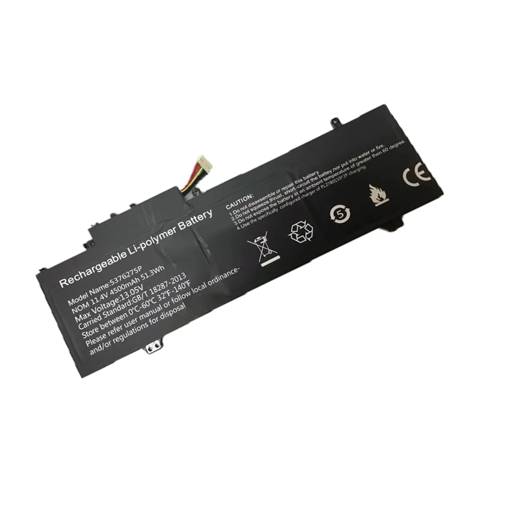 Batería para ordenador portátil de 11,4 V, 4500mAh, 51.3Wh, 5376275P, NV-509067-3S, para GWTN141-2, GWTN141-4, UTL-509068-3S - imagen 2
