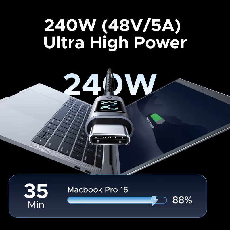 UGREEN Cable USB-C 100W iPhone 15 MacBook Samsung S21