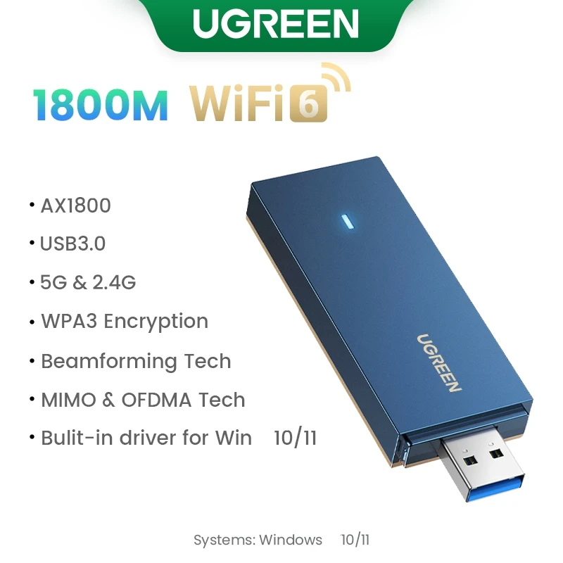 AX1800M Wi-Fi6