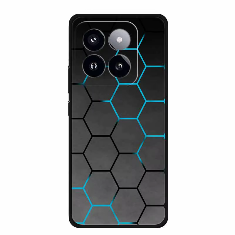 Funda de silicona suave de lujo para Xiaomi 14T PRO, carcasa trasera de TPU, a prueba de golpes - imagen 4