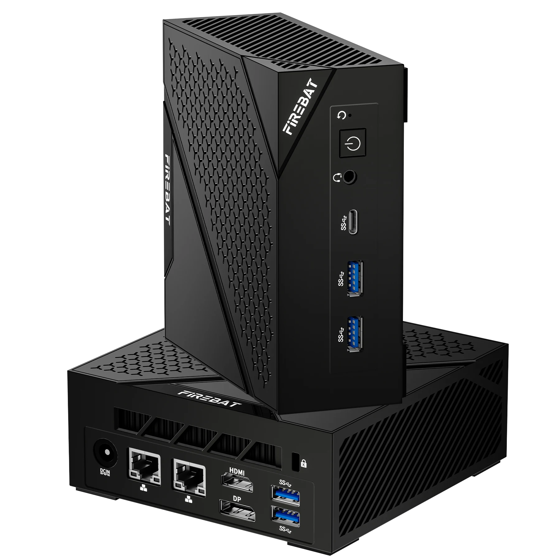 FIREBAT AM02 MINI PC AMD Ryzen 5 6600H DDR5 16GB RAM 512GB SSD WIFI6 BT5.2 MINI-PC de escritorio portátil - imagen 3
