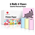 Color Paper 3 Rolls