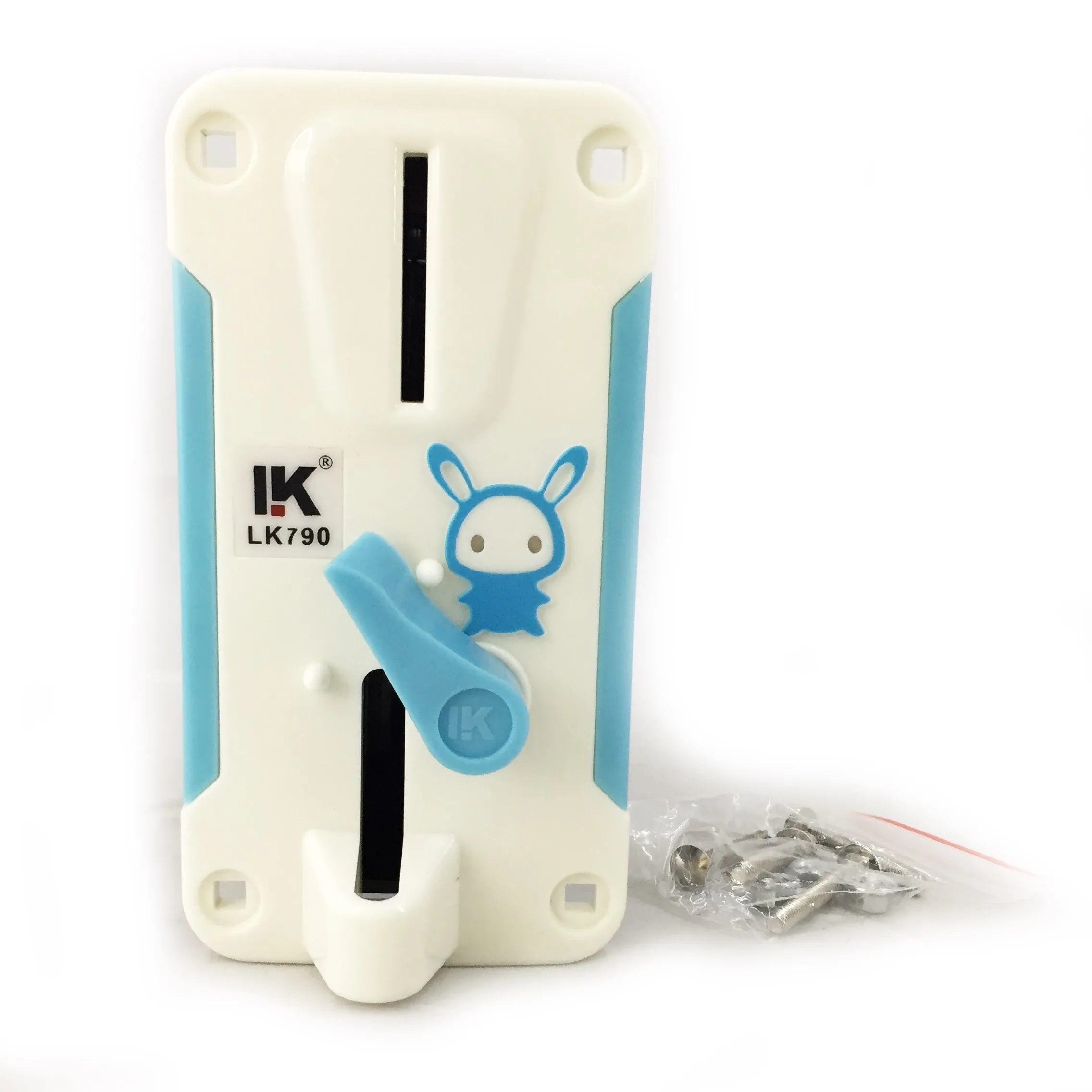 Selector de monedas de LK-790 para lavadora, máquina expendedora de monedas, conejo de dibujos animados, máquina para niños, aceptador de monedas