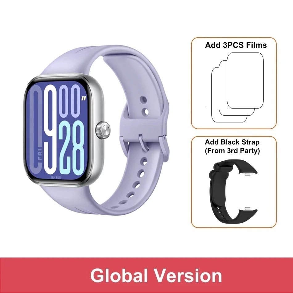 Purple n black strap