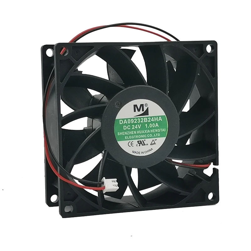 New 24V 1.00a 9cm 9038 frequency converter large air volume fan DA09232B24HA - imagen 2