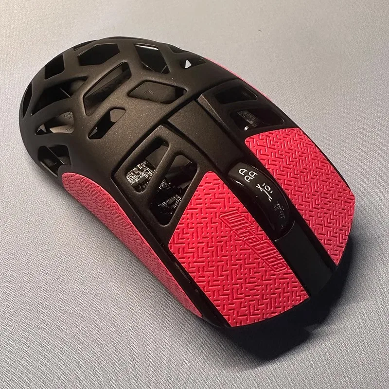 Pegatina antideslizante para ratón Ultraglide, cinta antisudor ultrafina con textura de lagarto para Dareu A950 PRO, 1 Juego - imagen 3