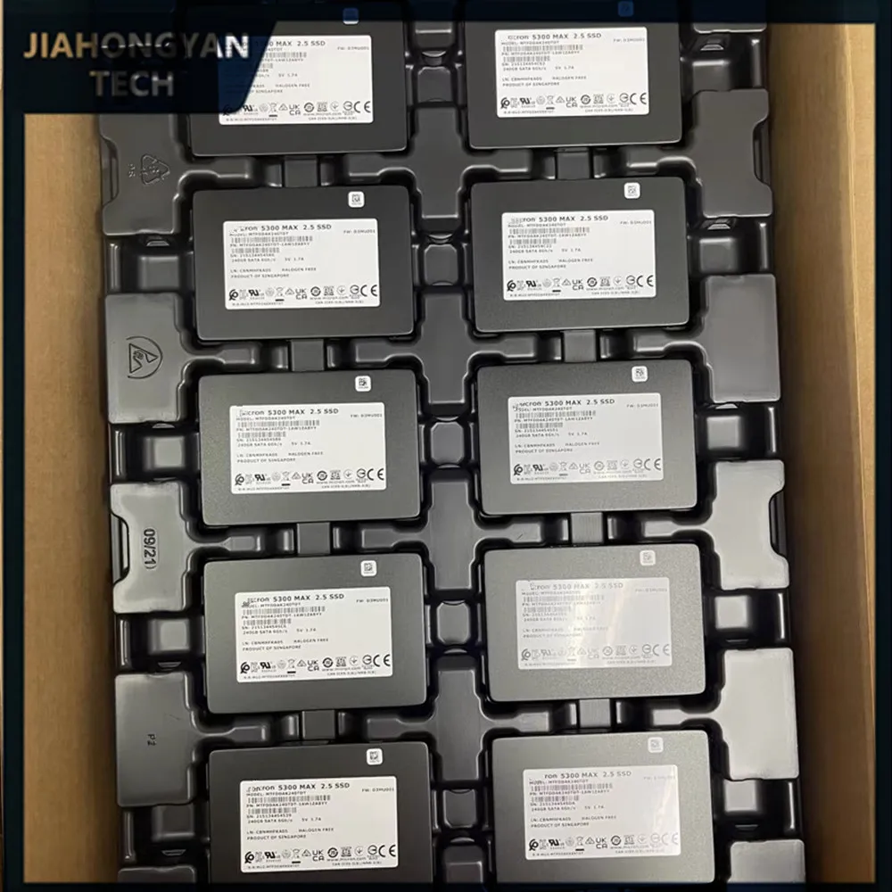 Original para MICRON 5300MAX 240G 480G 960G 1,92 T 3,84 T SATA 2,5 pulgadas servidor SSD unidad de estado sólido empresarial - imagen 2
