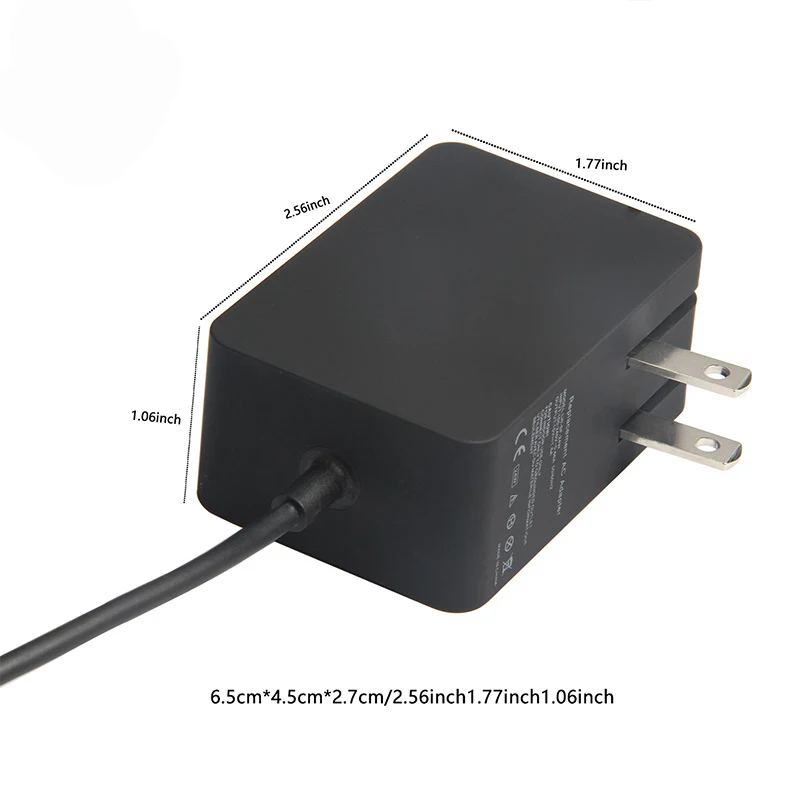 5,2 V 2.5A 13W para Microsoft Adaptador de corriente Cargador Superficie 3 Tablet Adaptador para computadora portátil Fuentes de alimentación Pour Microsoft - imagen 5