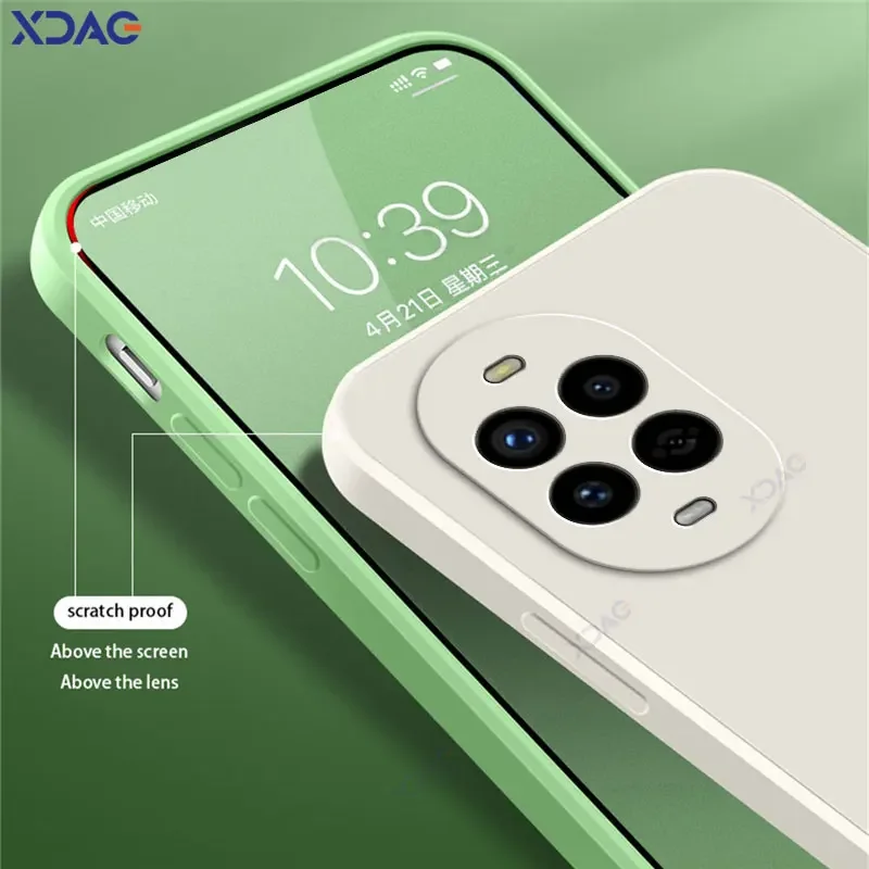 Funda trasera de silicona líquida cuadrada Original para Huawei Nova 13 Pro 5G, bolsas protectoras impermeables para cámara suave HuaweiNova13Pro - imagen 5