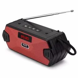 Altavoz Bluetooth Portátil con Radio FM, AUX y MP3 para Exterior