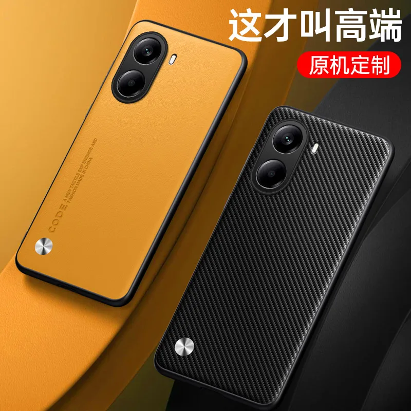 Funda para POCO X7 Pro Redmi Turbo4 de lujo de silicona de cuero a prueba de golpes protección trasera de teléfono para Redmi Turbo 4 Funda de parachoques - imagen 4