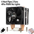 4Heat-pipes 2Fan4pin