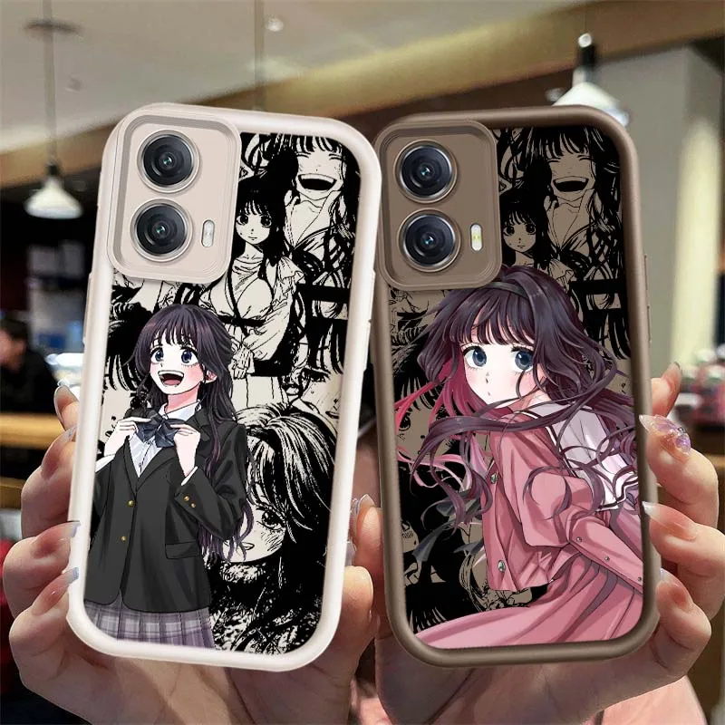 Funda de Anime Waguri Kaoruko para Motorola Edge 50 60 G30 G20 G10 G05 G04s E30 E32 E14 Stylus Fusion Pro Eye escalera funda de teléfono - imagen 2