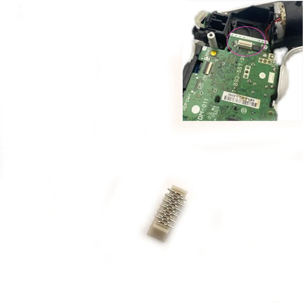 Reemplazo de reparación de interfaz de conector de cargador jack para mando de PS4 JDM-011 030 040 050